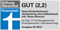 Finanztest URV "Gut"