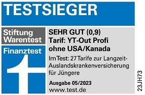 HanseMerkur Testsiegel Stiftung Warentest Finanztest