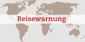 Banner Reisewarnung 