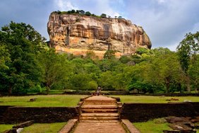 Sigiriya Monolith in Sri Lanka