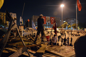 Der Taksim-Platz in Istanbul.