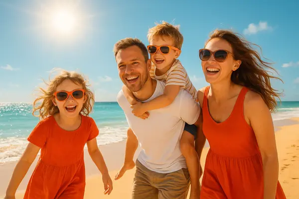 Strandurlaub mit Familie - Reisewarnung beachten!