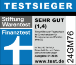 Testsiegel TravelSecure Reiserücktrittsversicheurngen